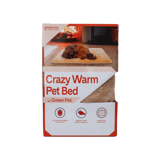 Stay Calm Crazy Warm Pet Bed with Tourmaline Technology-0