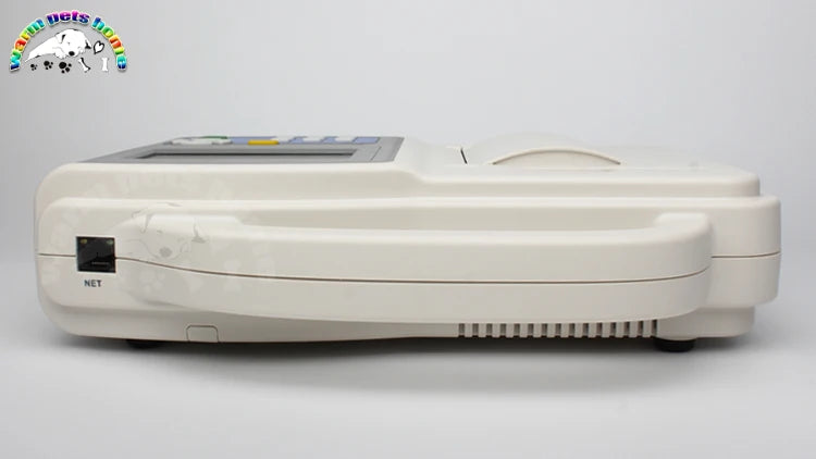 Veterinary ECG Machine Monitor 3-Channel Electrocardiograph For Dog Cat Animals Vet Equipment