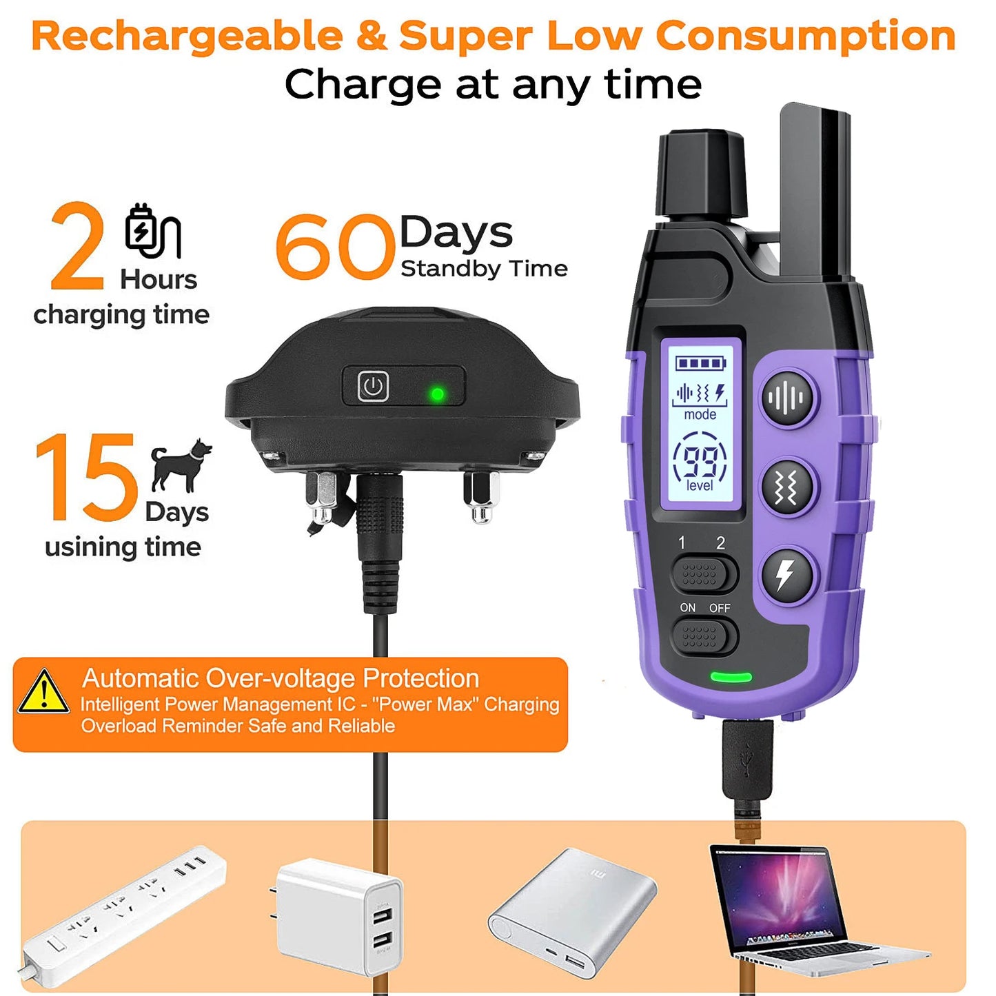 Every dog is an explorer at heart, but you don't have to worry about them wandering too far. The Rocco & Co. GPS Tracker gives you the ultimate peace of mind. Simply attach the lightweight, waterproof device to your dog's collar and track their location i