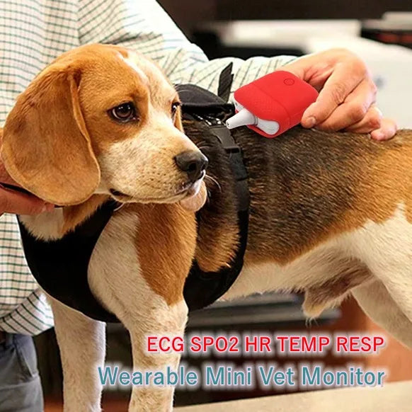 Take your pet's health monitoring on the go with our Portable Pet Health Kit. This comprehensive kit includes all the essential sensors and cables to connect to a compatible veterinary monitor, allowing you to get a complete picture of your pet's well-bei