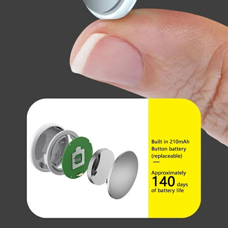 Xiaomi Mini Tracker Bluetooth 5.0 Lasting Key Wallet Luggage Pet Smart Loss Prevention For Android iOS Air Tag Lost Alert Device