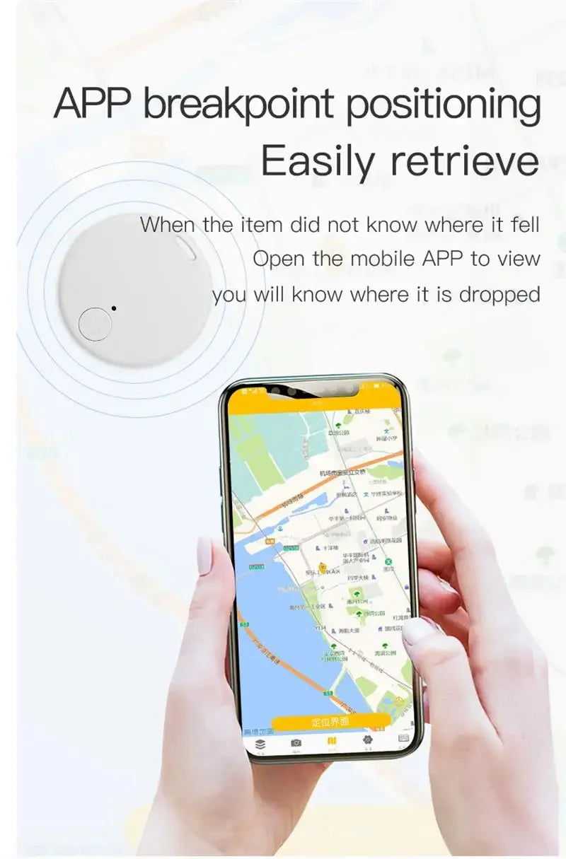 Xiaomi 5.0 GPS Bluetooth Mini Tracker Air Tag Anti-Lost Device Pet elderly Kids Wallet Tracking IOS Android Smart Finder Locator