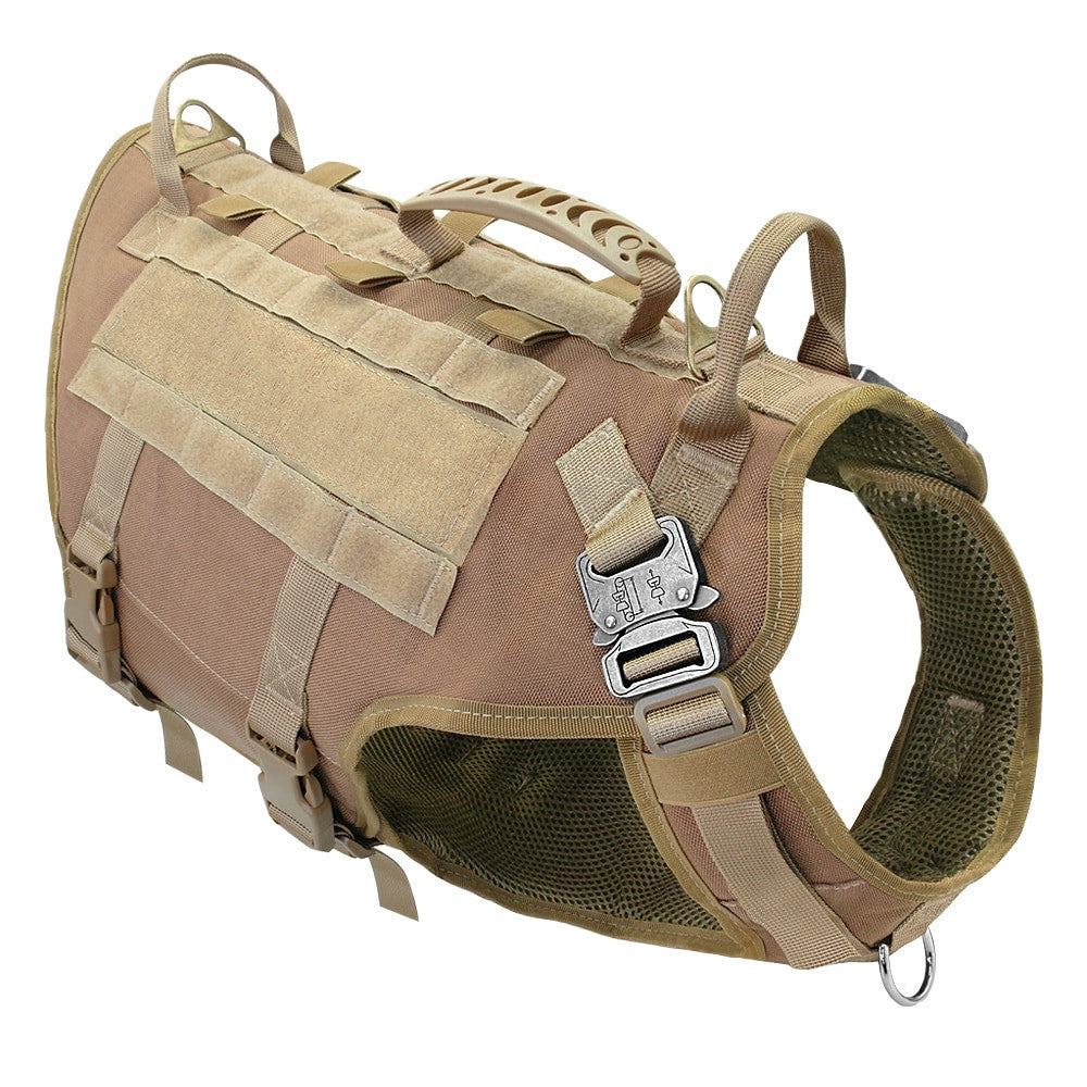 Tactical Dog Harness Military No Pull Pet Harness Vest-23