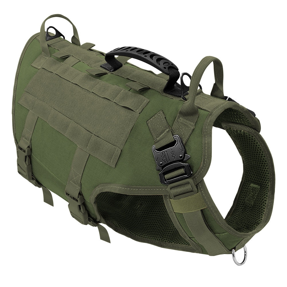 Tactical Dog Harness Military No Pull Pet Harness Vest-22